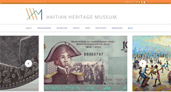 Desktop Screenshot of haitianheritagemuseum.org